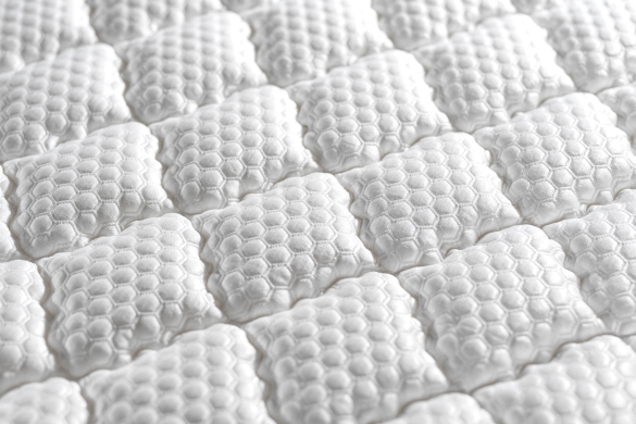 Close-up of the Elite Slumber mattress quilting